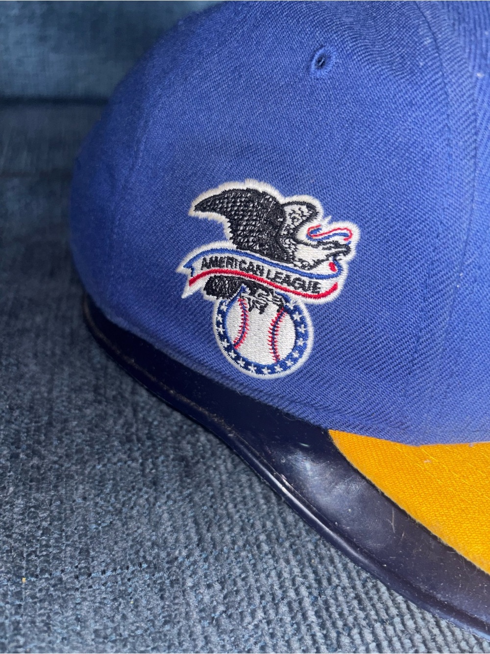 Vintage 90s 47 COOPERSTOWN COLLECTION SEATTLE MARINERS Snapback Cap Hat - Picture 5 of 9